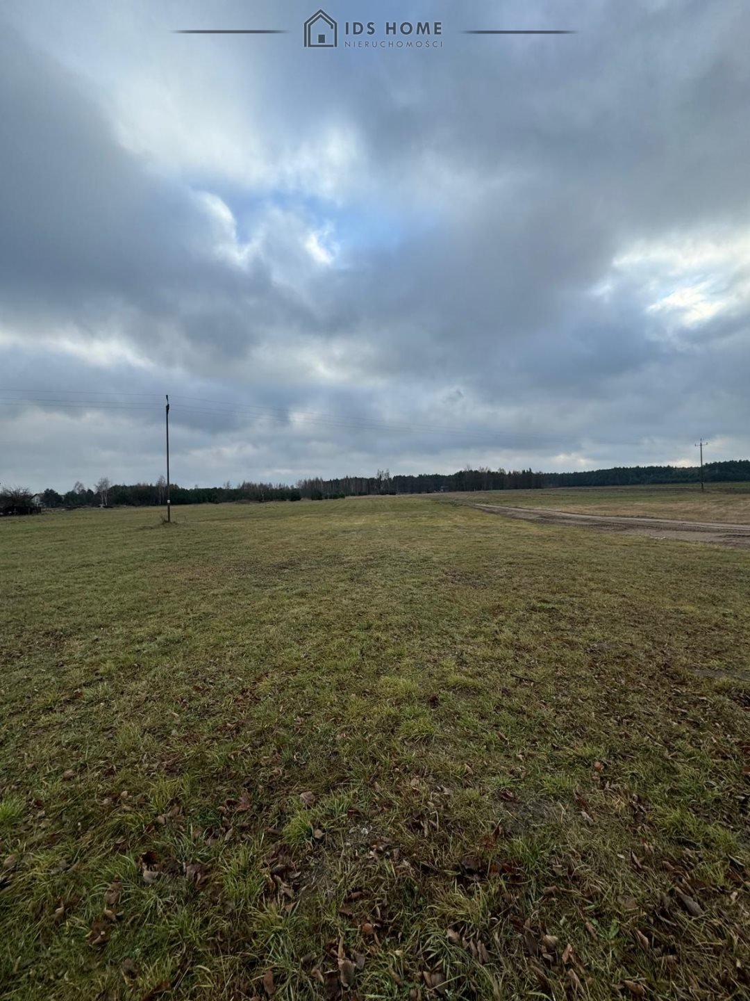 Działka budowlana 1381 m2 Krzywda - widok na tereny zielone Krzywda  1 381m2 Foto 1