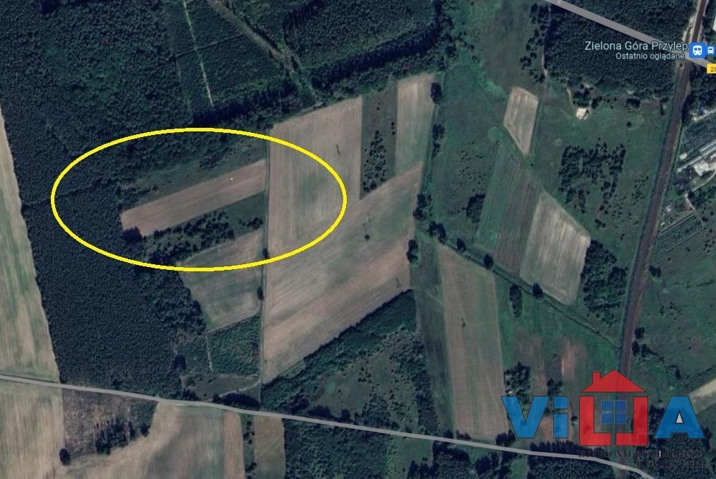 Działka inwestycyjna 13 300 m² w Przylepie z dostępem do drogi Zielona Góra, Przylep  13 300m2 Foto 1
