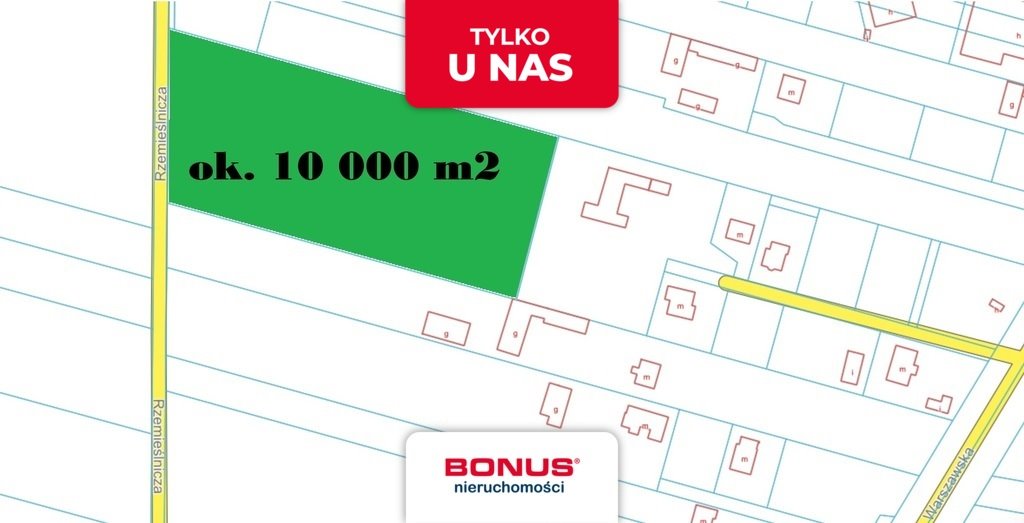 Na sprzedaż działka 10 000 m² pod zabudowę mieszkaniową i usługową Serock, Warszawska  10 000m2 Foto 1