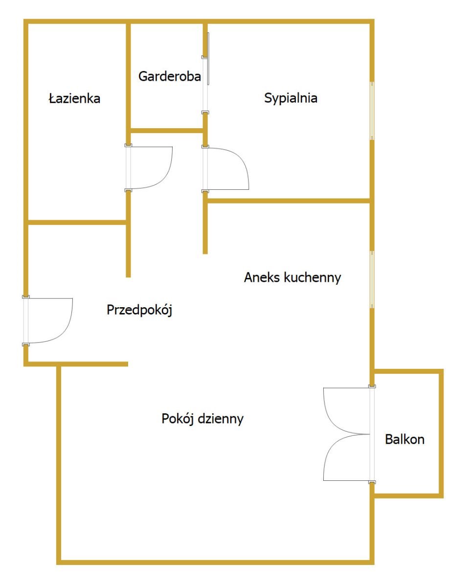 Mieszkanie dwupokojowe na sprzedaż Lublin, Ponikwoda, Bluszczowa  51m2 Foto 2