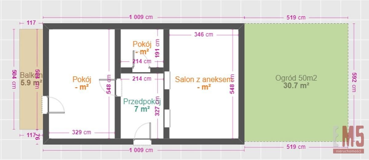 Mieszkanie dwupokojowe na sprzedaż Białystok, Słoneczny Stok, Storczykowa  51m2 Foto 9