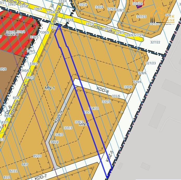 Działka budowlana 2558 m² z mediami, Chełm, os. Zachód Chełm, Synów Pułku  2 558m2 Foto 1