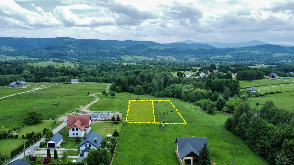 Działka budowlana na sprzedaż Ślemień  2 100m2 Foto 6