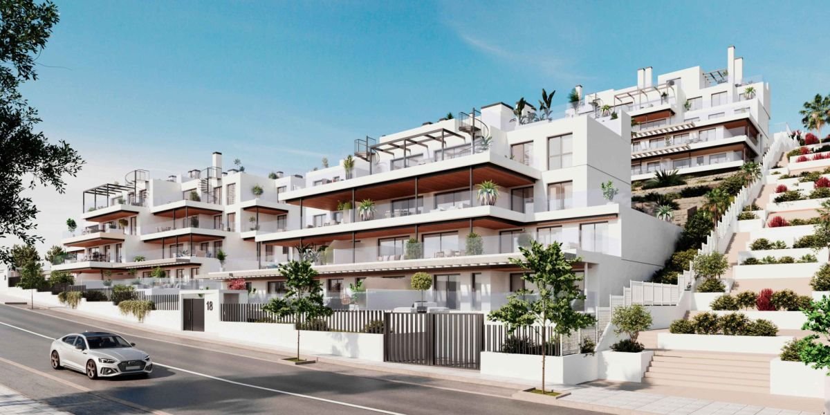 Ekskluzywne apartamenty z tarasami i basenem w Estepona polecam! Hiszpania, C. del Granado, C. del Granado  77m2 Foto 1