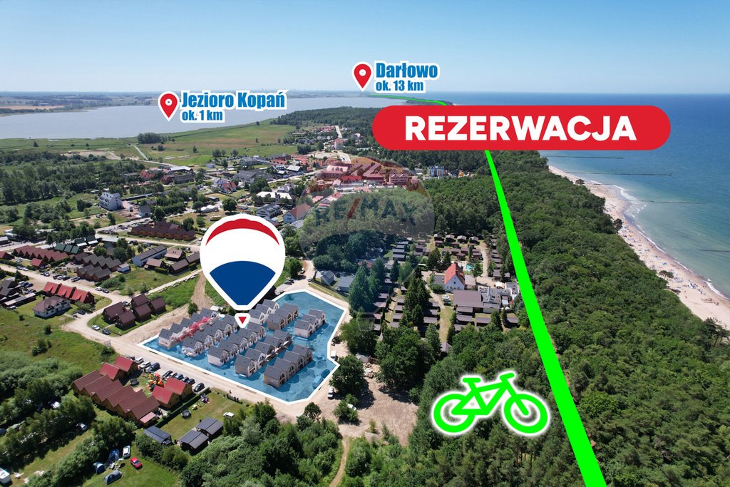 Nowoczesny dom nad Bałtykiem, 150 m od plaży, gotowy do zamieszkania Wicie, Bosmańska  50m2 Foto 1