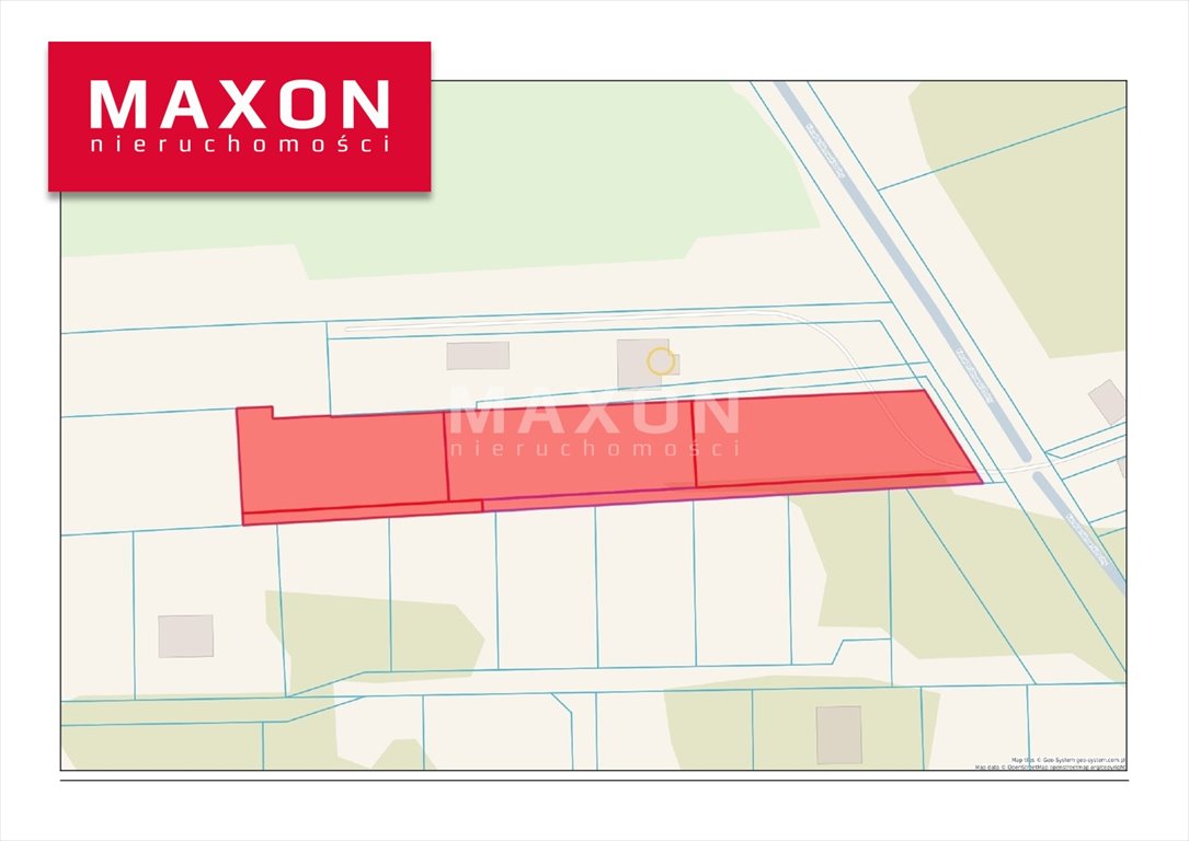 Działka budowlana na sprzedaż Skrzeszew  4 493m2 Foto 1