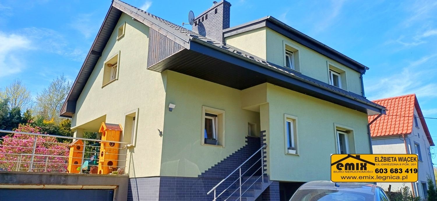 Zapraszam do domu 120,83 m² z garażem i kominkiem w Wilkowie Wilków  121m2 Foto 1