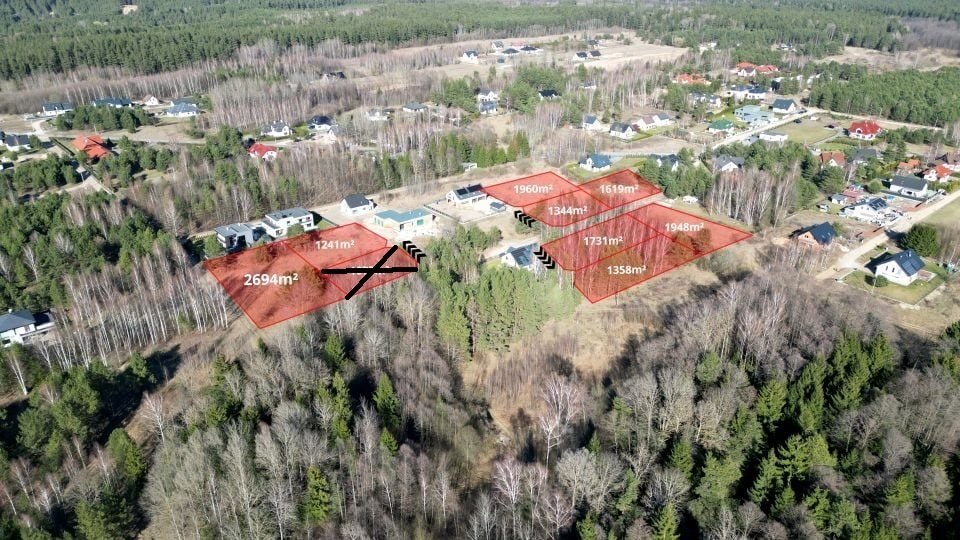 Działki przy ul. Uroczej w Ciasne – media, asfalt, blisko komunikacji Ciasne, Urocza  1 240m2 Foto 1