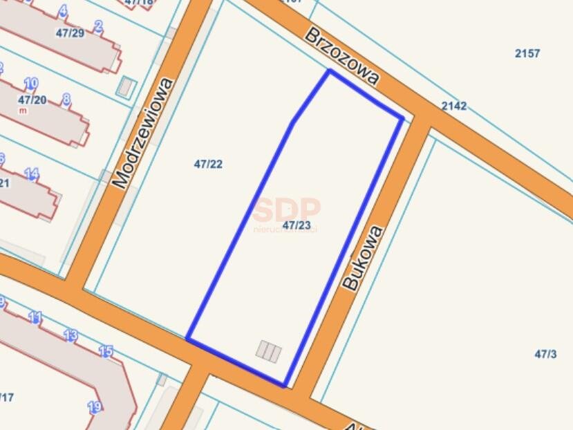 Działka 4294 m² pod zabudowę wielorodzinną w Kątach Wrocławskich Kąty Wrocławskie, Jana Pawła II  4 294m2 Foto 1