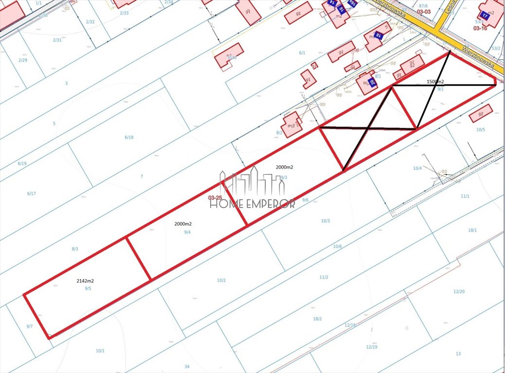 Działka budowlana na sprzedaż Konstancin-Jeziorna, Stare Wierzbno, Wierzbnowska  2 000m2 Foto 1