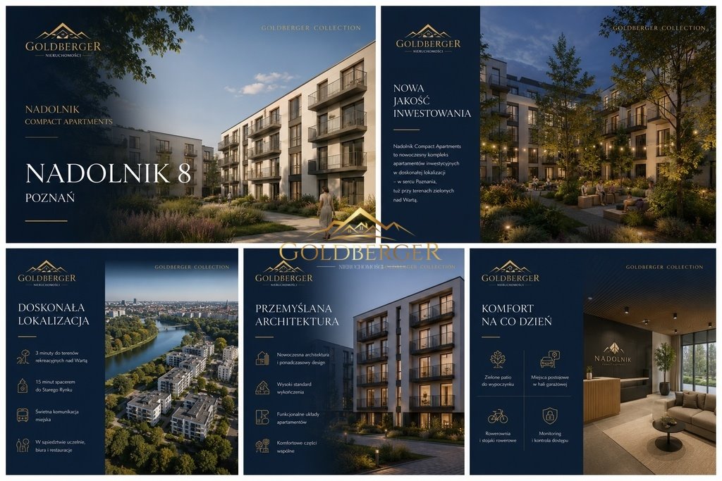 Nowoczesny apartament 20,06 m² z balkonem - Poznań Nadolnik Poznań, Nadolnik  20m2 Foto 1