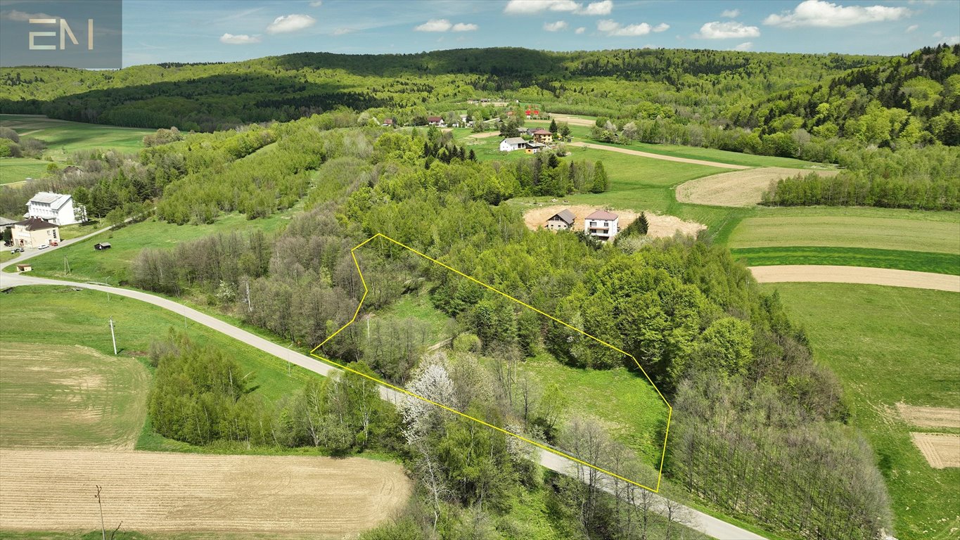 Działka 51 arów przy potoku z mediami, asfalt dojazd Huta Gogołowska  5 100m2 Foto 1