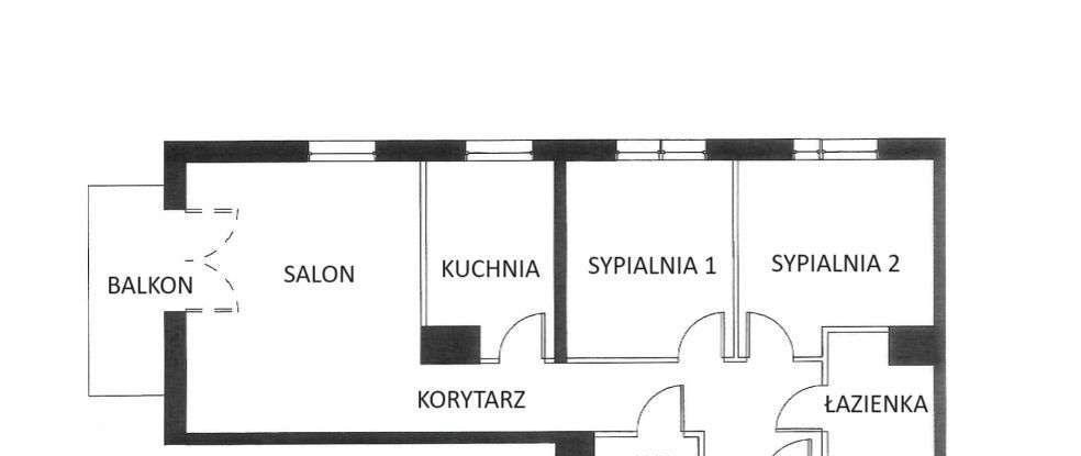 Mieszkanie trzypokojowe na sprzedaż Poznań, Rataje, ul. Katowicka  66m2 Foto 2