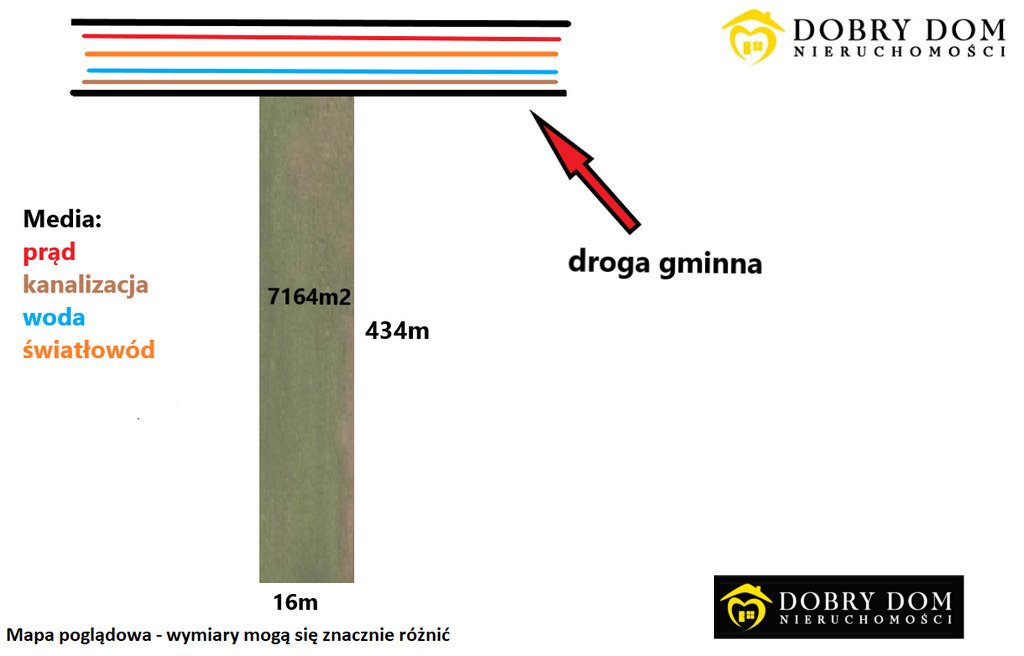 Działka 7164 m² pod dom i działalność z mediami - blisko Białegostoku Studzianki  7 164m2 Foto 1