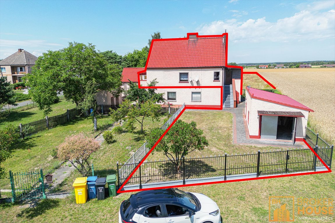 Urokliwy dom z działką 1700 m², garaż, własne C.O. Jełowa, Młyńska  94m2 Foto 1