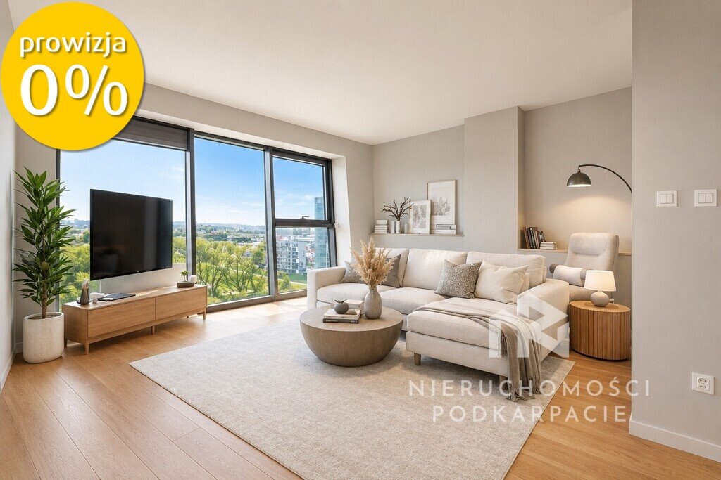 Zapraszam do obejrzenia 71,5 m² mieszkania z panoramicznym widokiem w Rzeszowie Rzeszów, Fryderyka Szopena  72m2 Foto 1