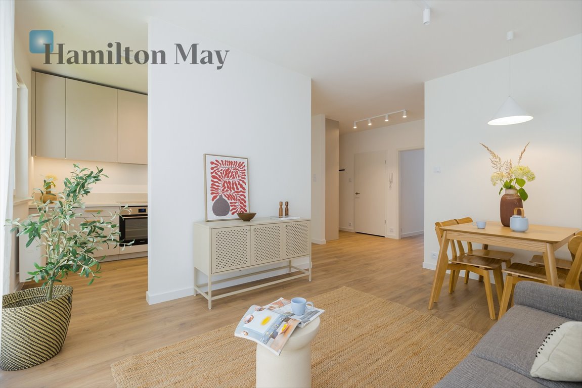 Komfortowe 3-pokojowe mieszkanie z ogródkiem i nowoczesnym układem Warszawa, Praga-Południe, Żupnicza  59m2 Foto 1