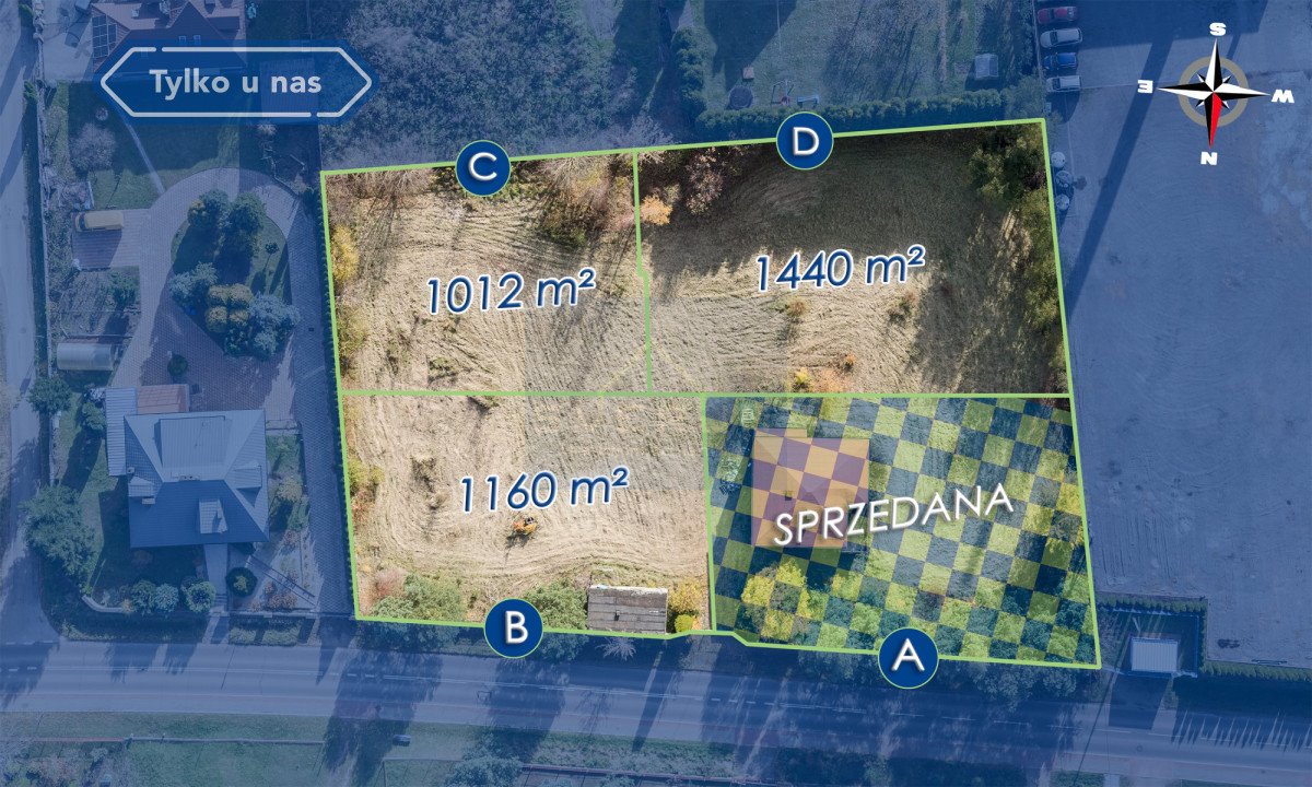 Działki w spokojnej okolicy z mediami i dobrym dojazdem Wierzchowisko, Długa  1 160m2 Foto 1