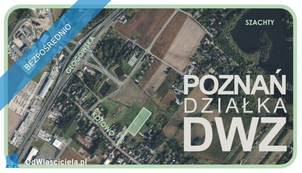 Działka pod zabudowę 5 budynków, 8 736 m2, Poznań Poznań, Fabianowo-Kotowo, Kotowo  8 736m2 Foto 1