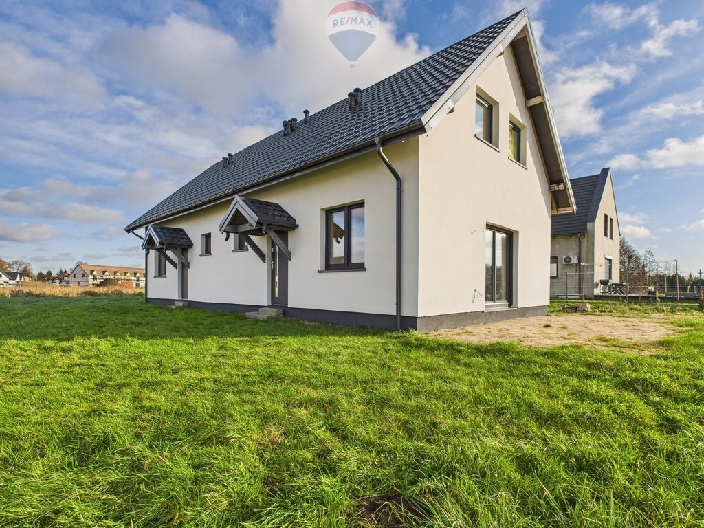 Nowoczesny dom dwulokalowy 180 m² z ogrodem w Nowęcinie Nowęcin, Kamienna  180m2 Foto 1