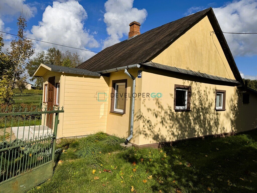 Urokliwy drewniany dom 70 m² z dużą działką i zabudowaniami Czeberaki  70m2 Foto 1