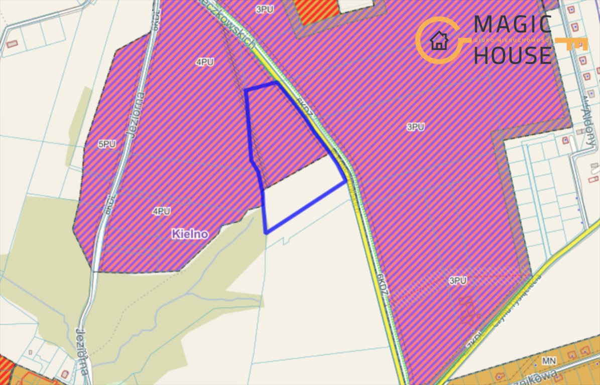 Zapraszam do wynajmu placu 2000 m² w otulinie Parku Krajobrazowego Kielno, Partyzantów Koleczkowskich  2 000m2 Foto 1