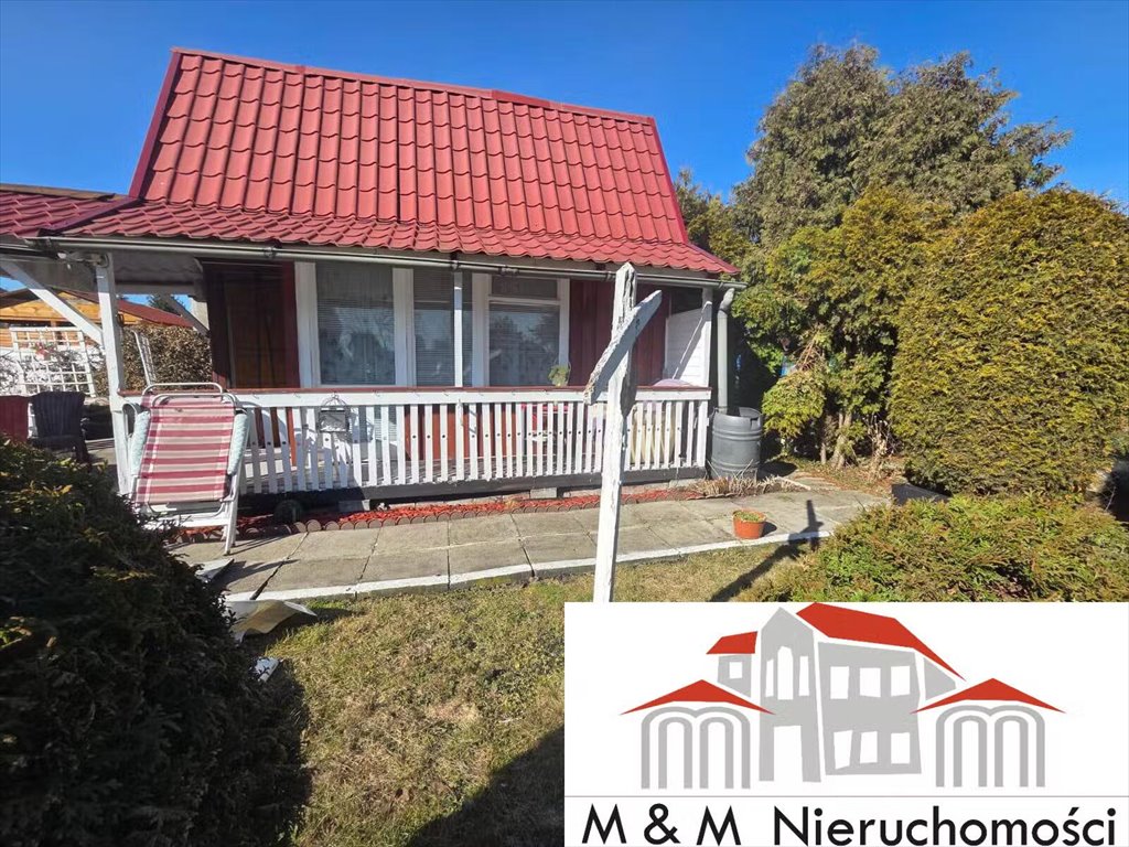 Działka rekreacyjna z domkiem, WC i ogrodem w Grudziądzu Grudziądz  450m2 Foto 1