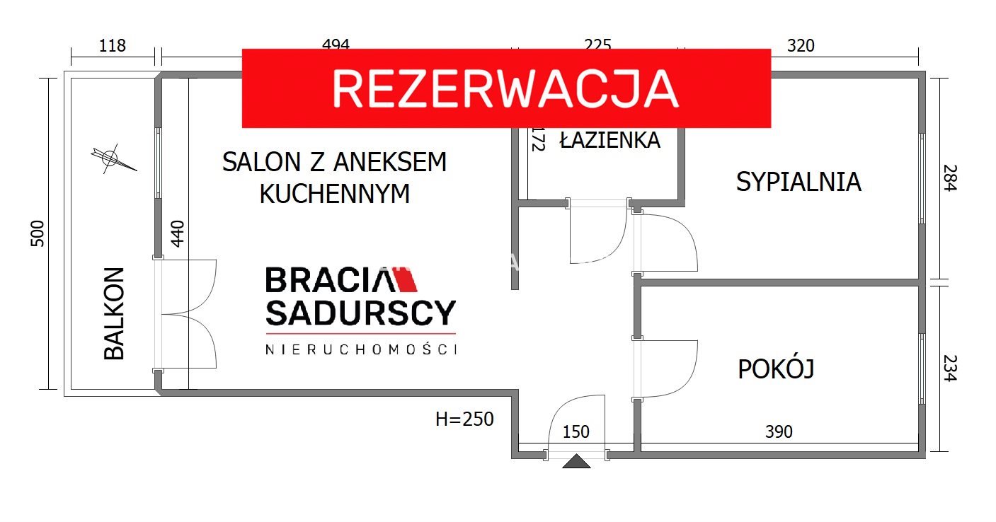 Mieszkanie trzypokojowe na sprzedaż Kraków, Swoszowice, Opatkowice, Macieja Dębskiego  50m2 Foto 3