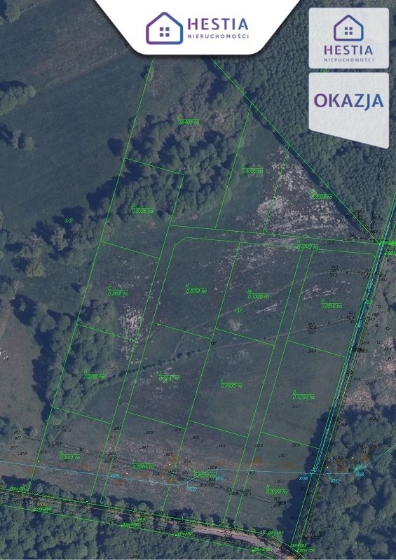 Działki rolne z warunkami zabudowy w Lubogoszczy - zapraszam Lubogoszcz  3 374m2 Foto 1