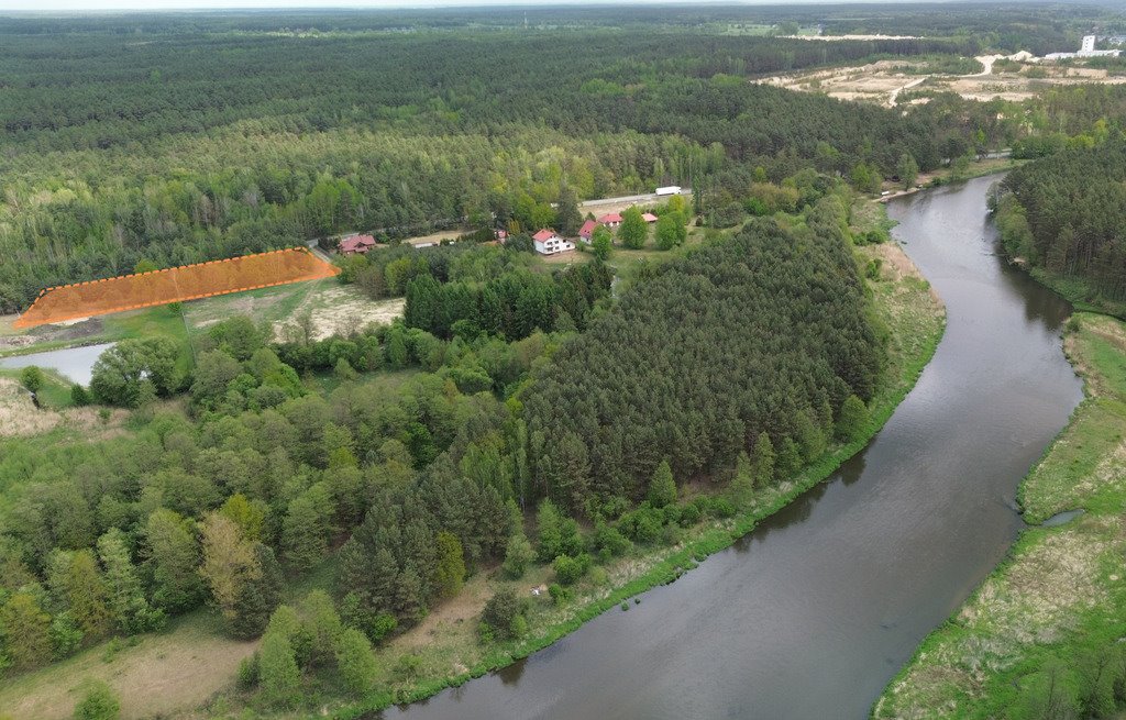 Działka budowlana 5627 m² z WZ na 3 domy– Inowłódz Inowłódz  5 627m2 Foto 1