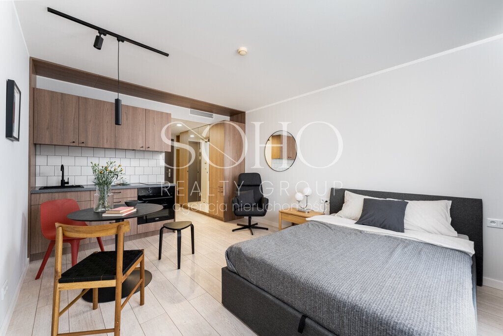 Studio inwestycyjne 23 m2 w Zakrzówek Residence z gwarancją najmu Kraków, Podgórze  23m2 Foto 1