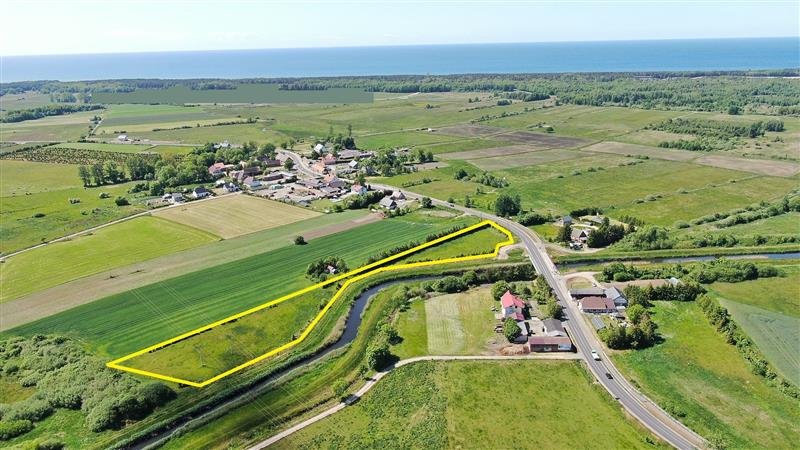 Działka 9,7 tys. m² nad rzeką, blisko morza i lasu Żukowo Morskie, Żukowo Morskie  9 680m2 Foto 1