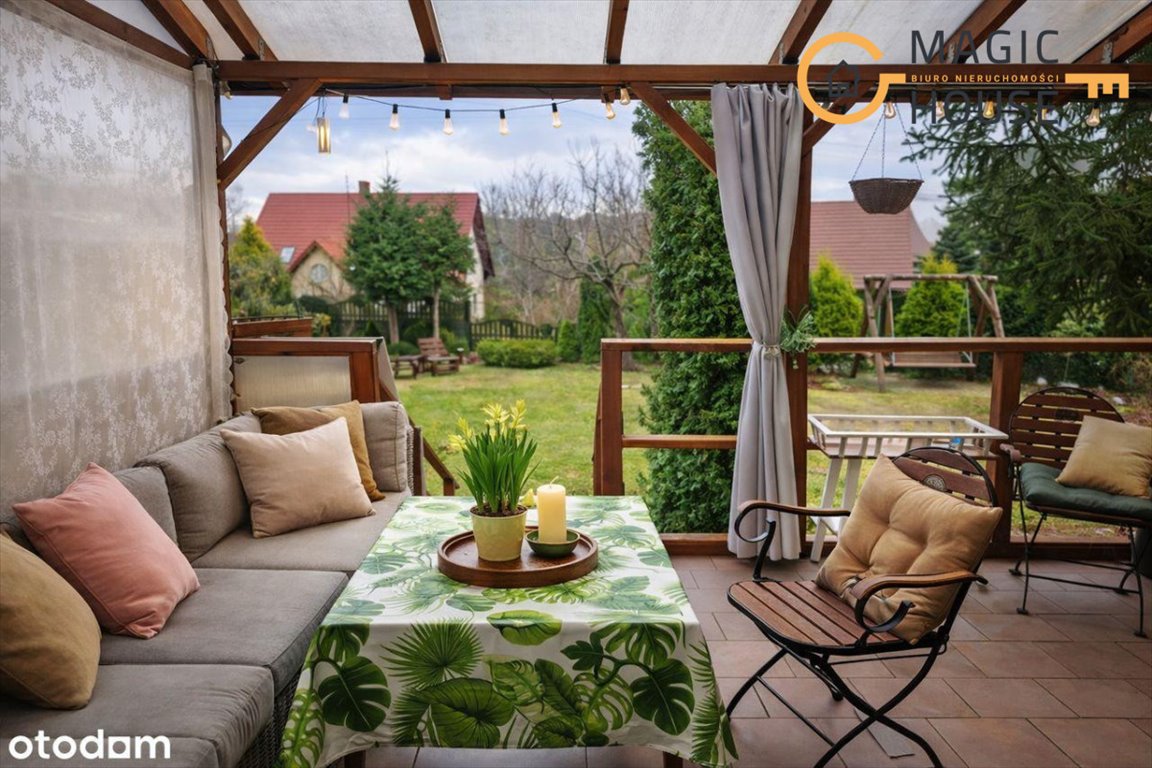 Przestronny dom z ogrodem i tarasem, 6 pokoi, Nowa Karczma Nowa Karczma  183m2 Foto 1