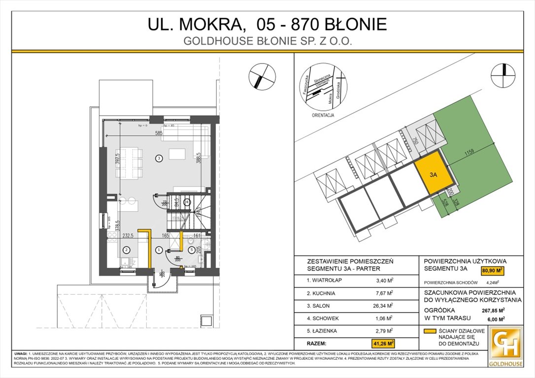 Dom na sprzedaż Błonie, Mokra  81m2 Foto 2