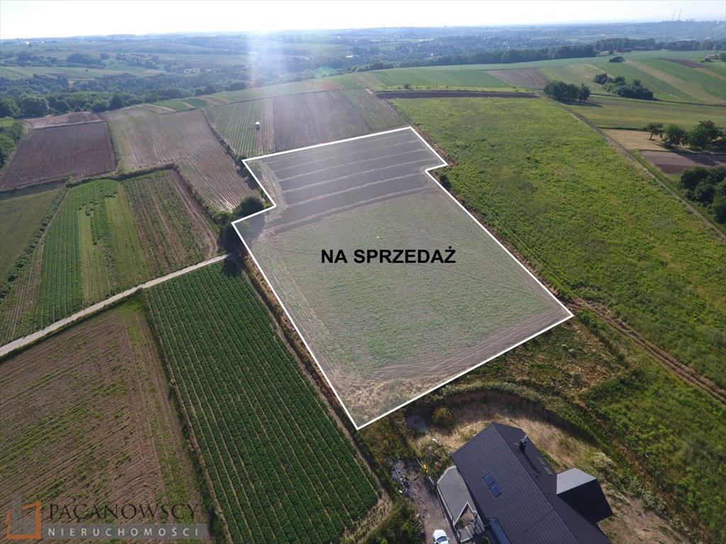 Działka rolna 1,04 ha w Bosutowie z mediami i dojazdem Bosutów  10 410m2 Foto 1