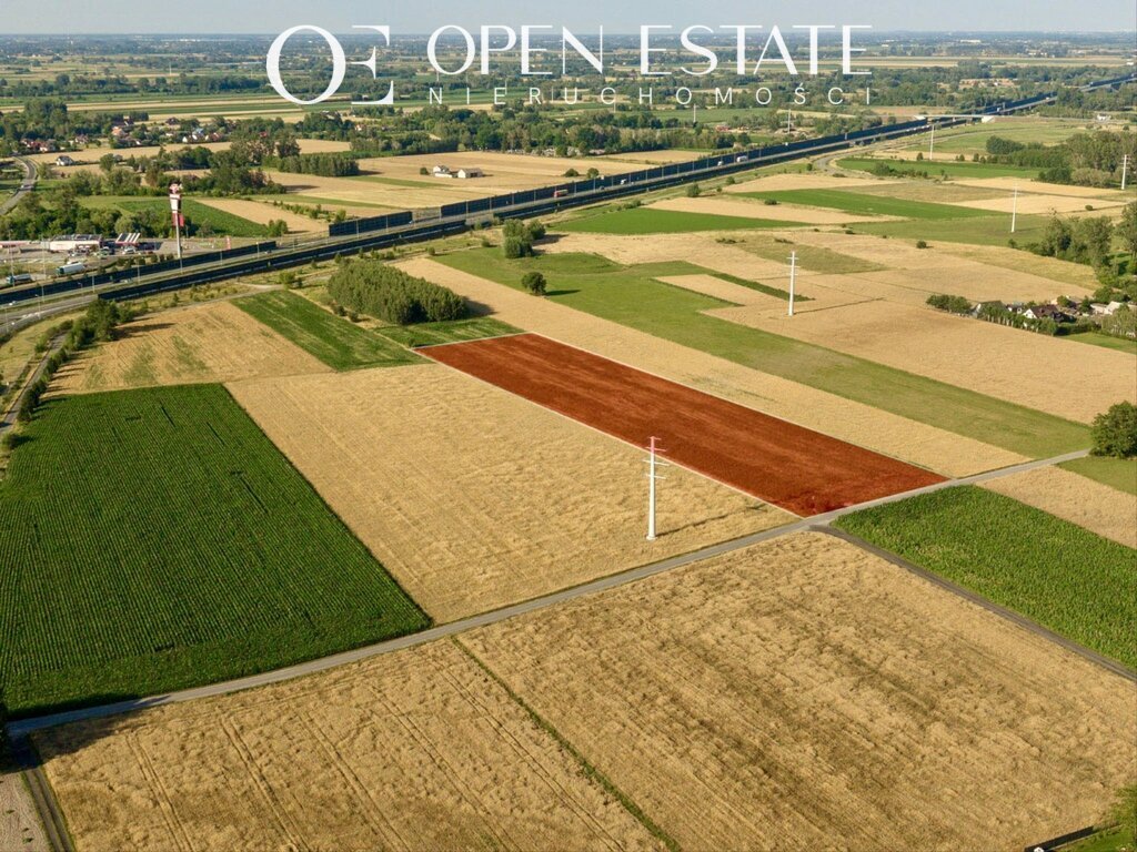 Działka inwestycyjna 13 692 m² przy A2 - polecam Holendry Baranowskie  13 692m2 Foto 1