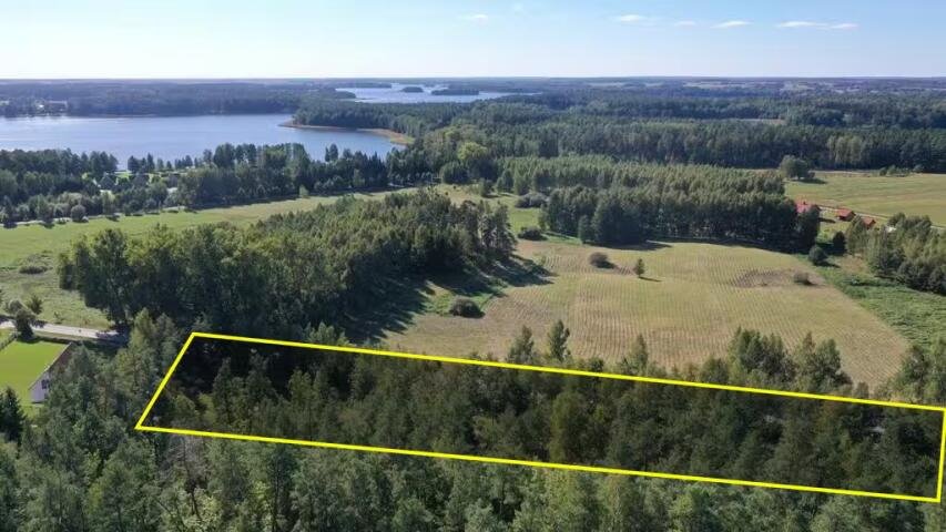Działki budowlane w Rydzewie, blisko jezior, od 1500 m2 Rydzewo, Mazurska  18 800m2 Foto 1