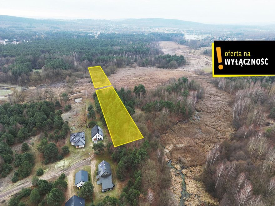 Działka 4037 m² w otulinie lasu, spokój i przestrzeń Samsonów  4 037m2 Foto 1