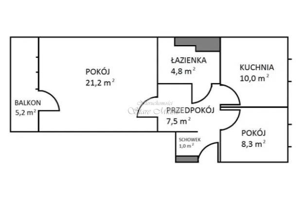 Mieszkanie dwupokojowe na sprzedaż Kraków, Kraków-Nowa Huta, Mistrzejowice, Dmowskiego  52m2 Foto 4