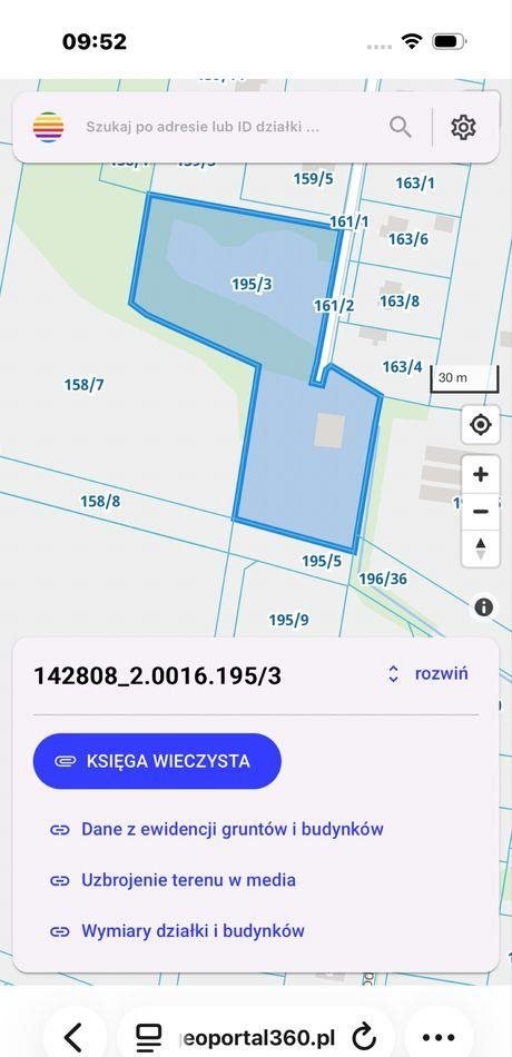Działka 8 749 m² z domem w Paprotni – zabudowa i działalność Paprotnia, Brzozowa  8 749m2 Foto 1