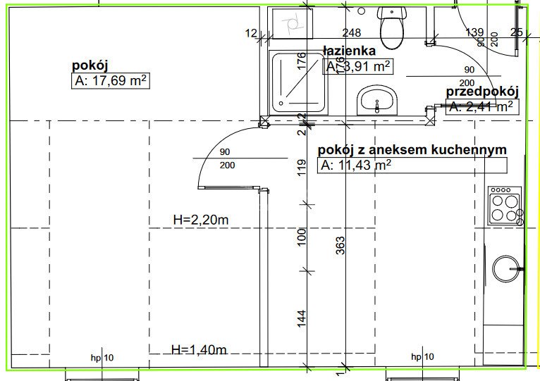 Mieszkanie dwupokojowe na sprzedaż Częstochowa, Ostatni Grosz, Pusta  36m2 Foto 15