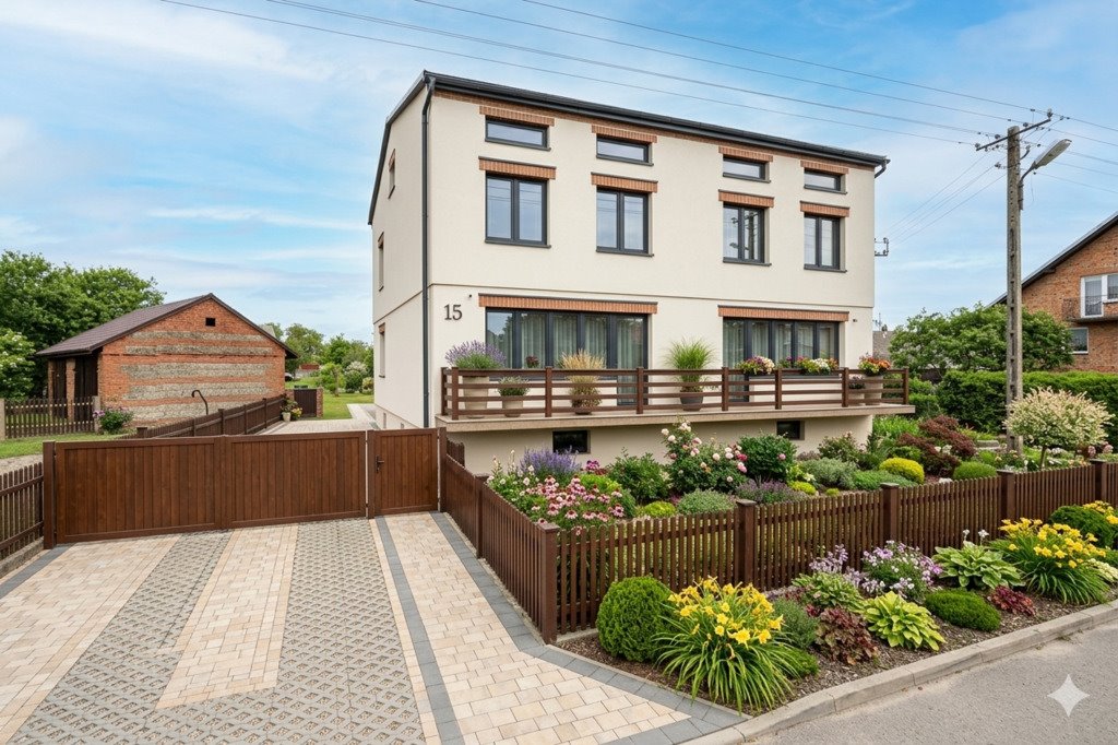 Duży dom z 4,19 ha ziemi i infrastrukturą pod biznes Chlebów  224m2 Foto 1