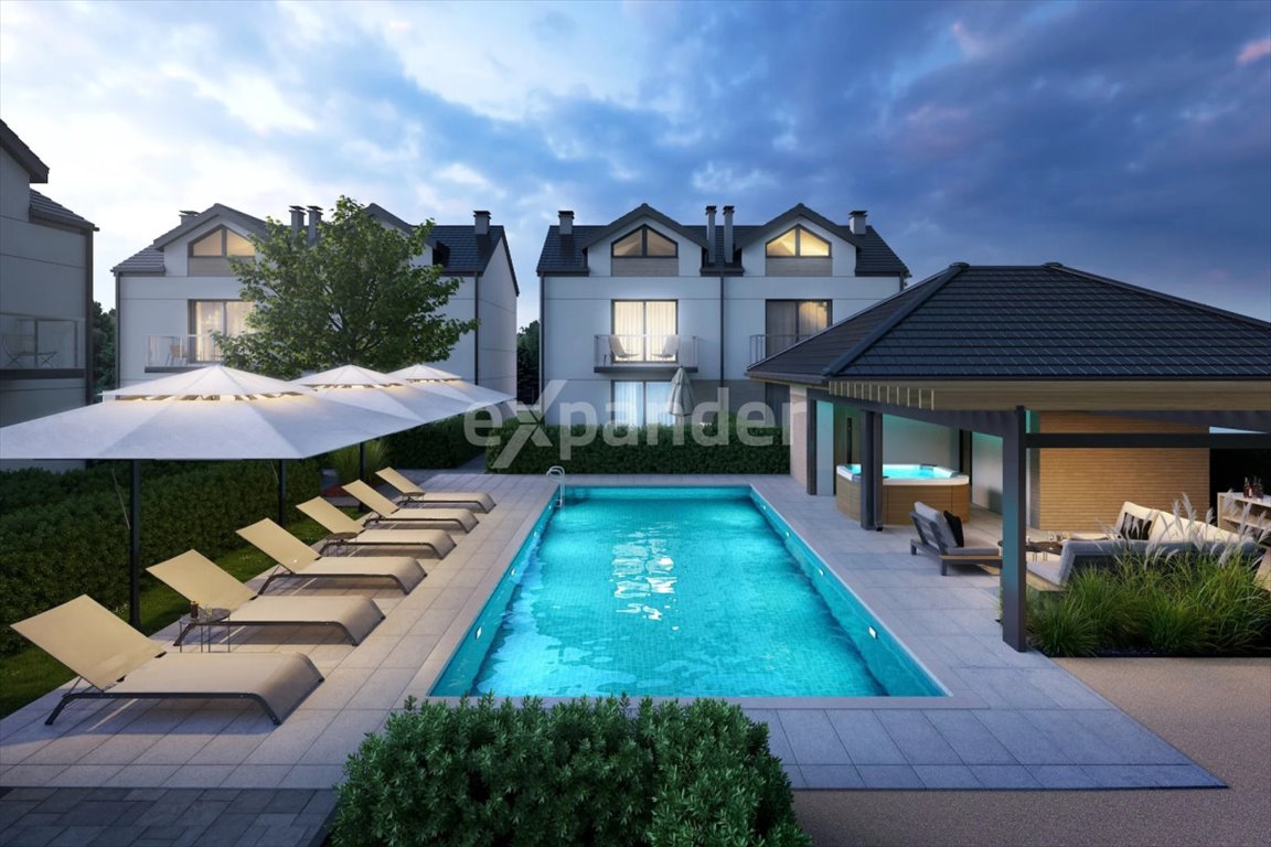 Nowoczesny apartament 49m2 z basenem i ogródkiem w Jastrzębiej Górze Jastrzębia Góra, Borowikowa  49m2 Foto 1