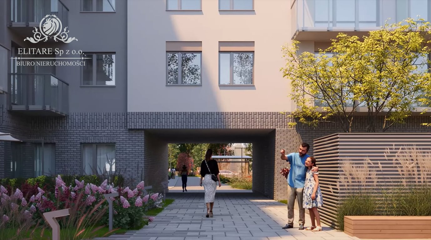 Nowoczesne 1-pokojowe mieszkanie z dużą loggią w Psie Pole Wrocław, Psie Pole, Kleczków  33m2 Foto 1