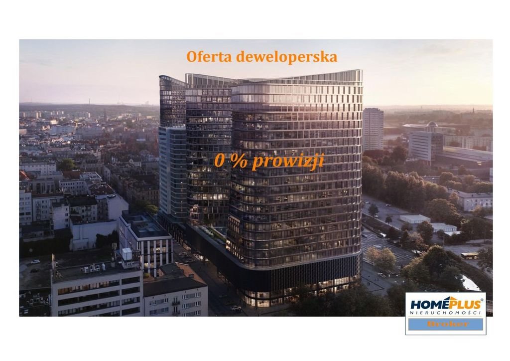 Zapraszam do obejrzenia nowoczesnego 2-pokojowego mieszkania w prestiżowym kompleksie Katowice, Śródmieście, Adama Mickiewicza  51m2 Foto 1