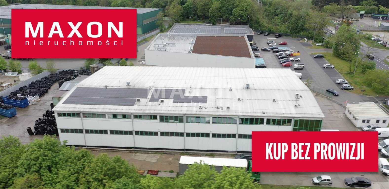 Do sprzedania działka inwestycyjna z magazynem 3 088 m² w Poznaniu Poznań  3 088m2 Foto 1