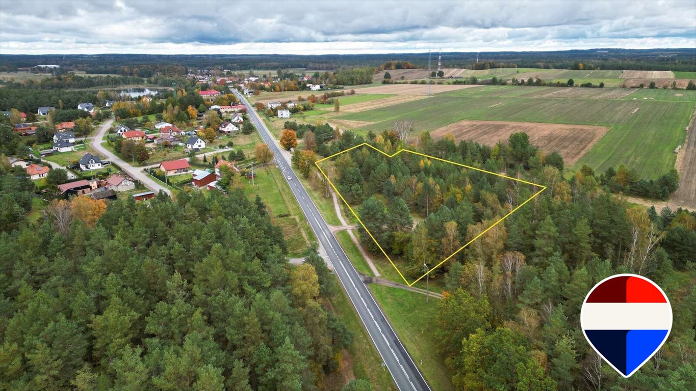 Działka inwestycyjna pod stację paliw i motel w Trzebielinie Bytowski, Leśna  8 227m2 Foto 1