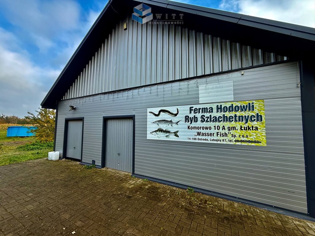 Hala produkcyjno-magazynowa 342 m² z dużą działką w Łukcie Łukta  342m2 Foto 1