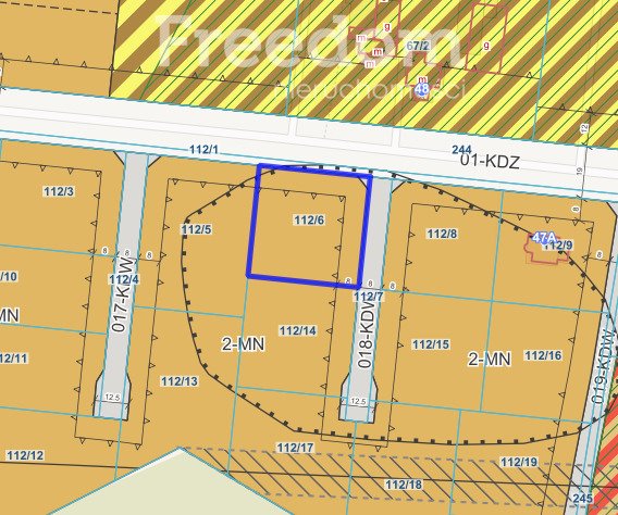 Działka budowlana na sprzedaż Rusowo  1 600m2 Foto 6