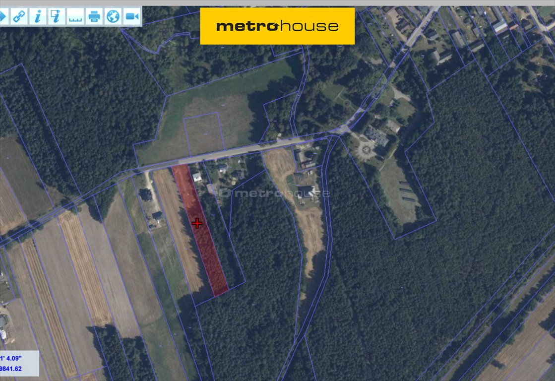 Działka 4 800 m² z mediami i warunkami zabudowy Wola Wodyńska  4 800m2 Foto 1